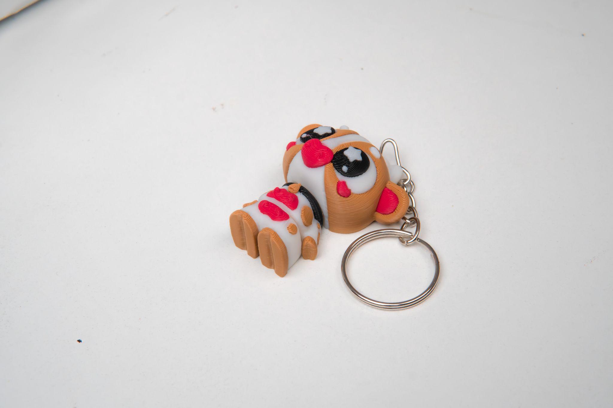 Flexi Sugar Glider Keytag